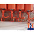 Rollers voor overland transportbanden